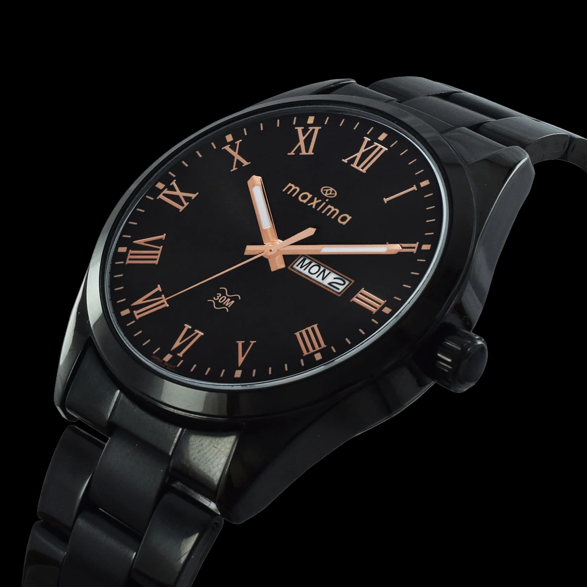 Maxima Apex Stainless Steel Analog Watch - Official Timepiece