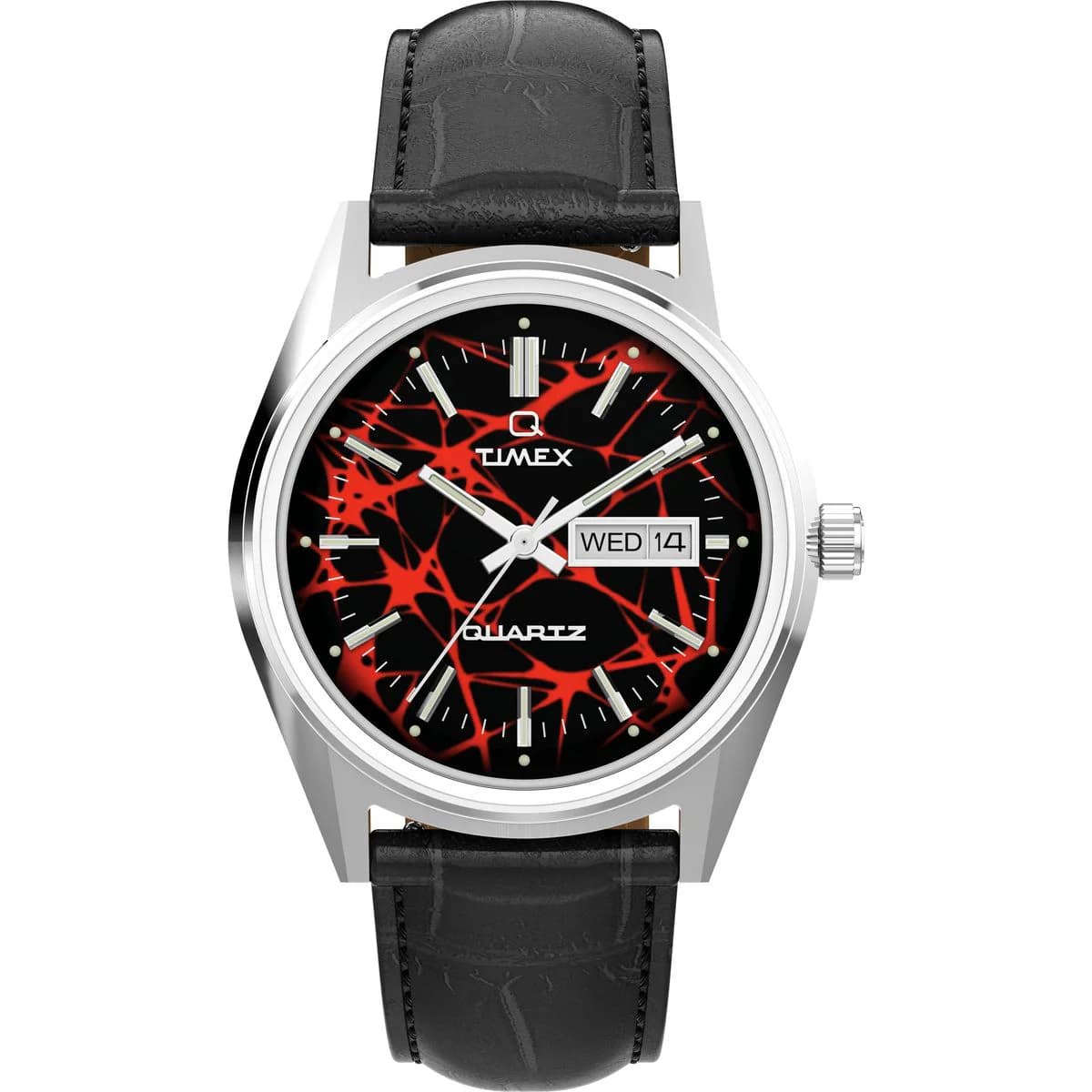 Q Timex Reissue 38mm Stainless Steel Heritage Watch - Official Timepiece