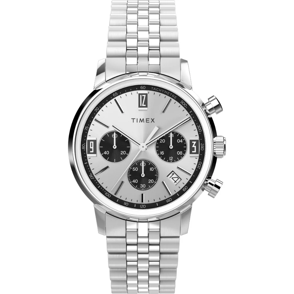 Timex Marlin Automatic 40mm Leather Strap Watch - Official Timepiece